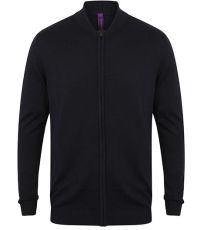 Pánsky sveter na zips H718 Henbury