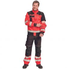 Pánska pracovná HI-VIS bunda KNOXFIELD Knoxfield Červená