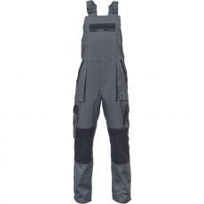 Pánske pracovné nohavice s trakmi MAX SUMMER Cerva antracit/čierna