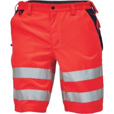 Pánske pracovné HI-VIS šortky KNOXFIELD Knoxfield Červená