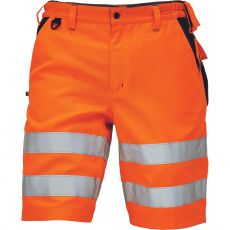 Pánske pracovné HI-VIS šortky KNOXFIELD Knoxfield Oranžová