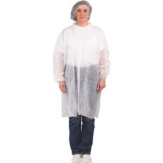 Unisex jednorazová ochranná čiapka 100ks/bal. VAPI Cerva biela