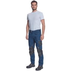 Pánske pracovné nohavice NEURUM DENIM Cerva navy