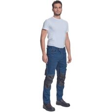 Pánske pracovné nohavice NEURUM DENIM Cerva navy