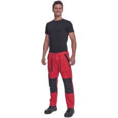 Pánske pracovné nohavice MAX NEO Cerva červená