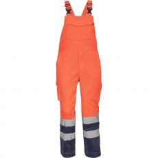 Pánske HI-VIS pracovné nohavice s trakmi LORCA Cerva