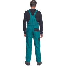 Pánske pracovné nohavice s trakmi MAX NEO Cerva zelená