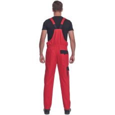 Pánske pracovné nohavice s trakmi MAX NEO Cerva červená