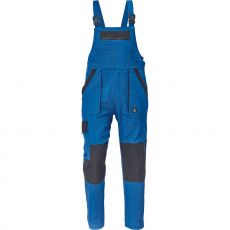 Pánske pracovné nohavice s trakmi MAX NEO Cerva modrá