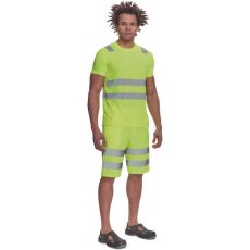Pánske HI-VIS pracovné šortky FERROL Cerva žltá