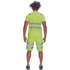 Pánske HI-VIS pracovné šortky FERROL Cerva žltá