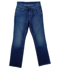 Pánske džínsy Jeans Mustang tmavo modrá