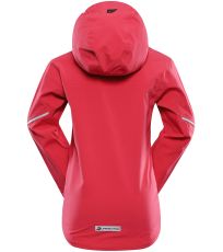 Detská outdoorová bunda s PTX membránou ZARRO ALPINE PRO malinová