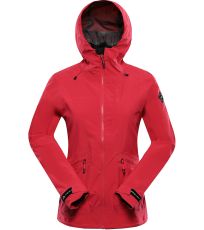 Dámska nepremokavá bunda s PTX membránou ZARRA ALPINE PRO malinová