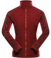 Dámska športová mikina s merino výplňou JORWA ALPINE PRO merlot