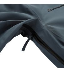 Pánska nepremokavá bunda s PTX membránou ZARR ALPINE PRO oceľová