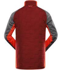 Pánska mikina s merino výplňou JORW ALPINE PRO merlot