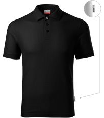 Pánska polokošeľa Reserve RIMECK čierna 01 (brand label)