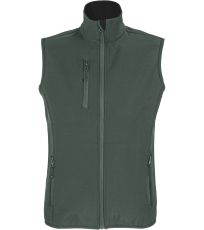 Dámska softshellová vesta Falcon SOĽS Forest green