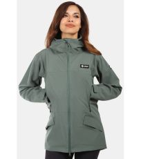 Dámsky outdoorový kabát AYRA-W KILPI Kaki
