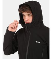 Pánsky outdoorový kabát AYRA-M KILPI Čierna