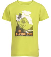 Detské tričko AZERO ALPINE PRO fuchsia