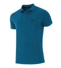 Pánske polo tričko HOL19-TSM622A Outhorn blue melange