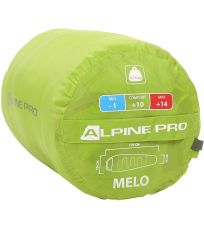 Detský spací vak MELO ALPINE PRO lime green
