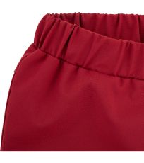 Detské softshellové nohavice RIZO-J KILPI Červená