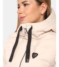 Dámsky zimný kabát BELIZE-W KILPI Béžová