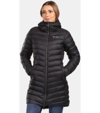 Dámsky zateplený kabát LEILA-W KILPI Čierna