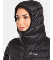 Dámsky zateplený kabát LEILA-W KILPI Čierna