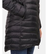 Dámsky zateplený kabát LEILA-W KILPI Čierna