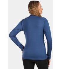Dámska funkčná mikina SIREN-W KILPI Tmavomodrá