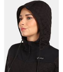 Dámska zateplená fleecová mikina NEVIA-W KILPI Čierna