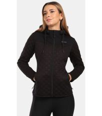 Dámska zateplená fleecová mikina NEVIA-W KILPI Čierna