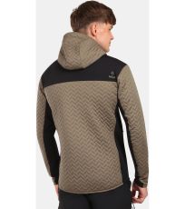 Pánska zateplená fleecová mikina NEVIA-M KILPI Zelená