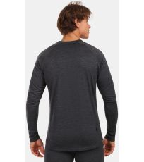 Pánske merino termo tričko MAVORA TOP-M KILPI Čierna