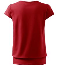Dámske tričko City Malfini červená