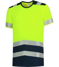 Tričko unisex T-Shirt High Vis Bicolor Tricorp fluorescenčná žltá