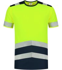 Tričko unisex T-Shirt High Vis Bicolor Tricorp fluorescenčná žltá