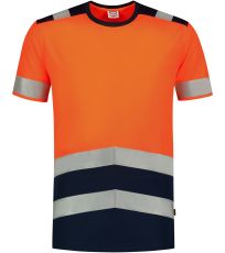 Tričko unisex T-Shirt High Vis Bicolor Tricorp fluorescenčná oranžová