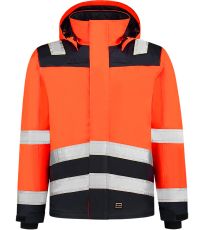 Unisex pracovní bunda Midi Parka High Vis Bicolor Tricorp fluorescenčná oranžová