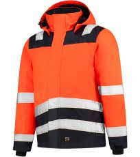 Unisex pracovní bunda Midi Parka High Vis Bicolor Tricorp fluorescenčná oranžová