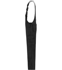 Pracovné nohavice s trakmi unisex Dungaree Overall Industrial Tricorp čierna