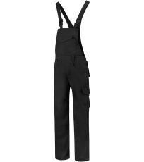 Pracovné nohavice s trakmi unisex Dungaree Overall Industrial Tricorp čierna