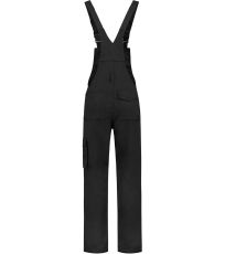 Pracovné nohavice s trakmi unisex Dungaree Overall Industrial Tricorp čierna