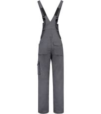 Pracovné nohavice s trakmi unisex Dungaree Overall Industrial Tricorp convoy gray