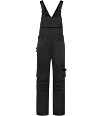 Pracovné nohavice s trakmi unisex Bib & Brace Twill Cordura Tricorp čierna