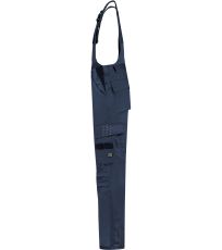 Pracovné nohavice s trakmi unisex Bib & Brace Twill Cordura Tricorp námorná modrá